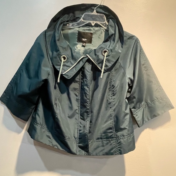 Mossimo Teal Hooded Jacket - Picture 1 of 8